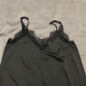 Lace Silk tank Top